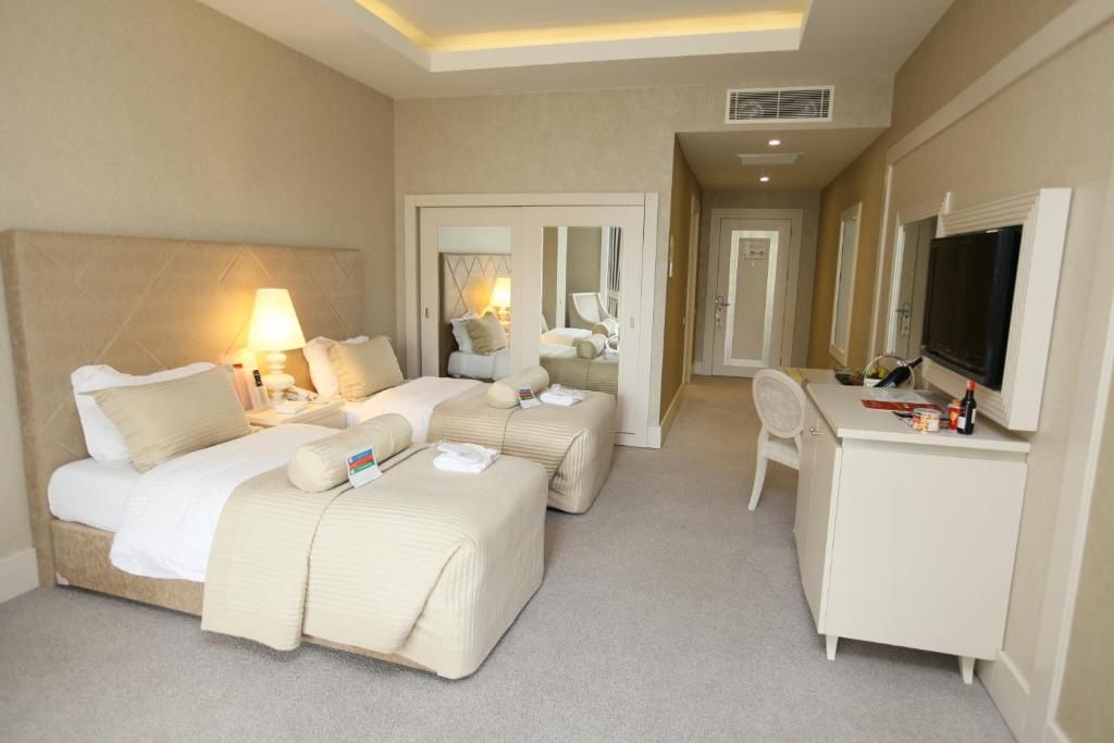 Курортные отели Qafqaz Riverside Hotel Габала
